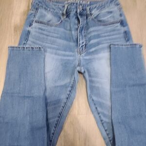 American Eagle Outfitters Blue Skinny Jeans For Womens Size 12